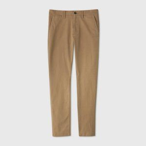 New! Men's Goodfellow Skinny Chino Pants Dark Khaki, Length 30